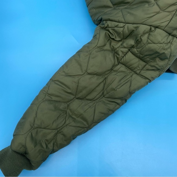 Vintage Pilot Flight USAF US Air Force Ultra Force Green Bomber Jacket Size XL. - Picture 9 of 10